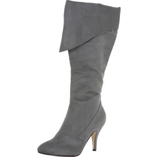 Charlotte Russe Suede Cuffed Boot