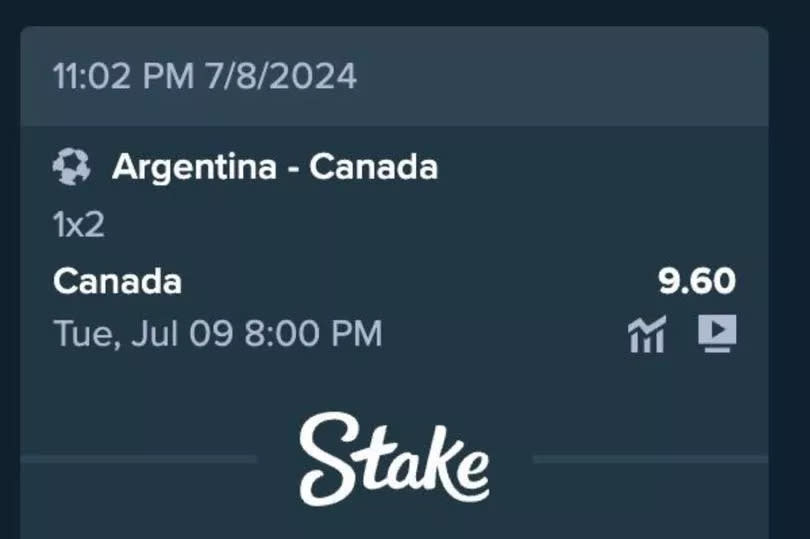 Canadian wrapper Drake posted his pre-match bet for Argentina vs Canada
