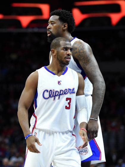 Chris Paul was part of the group of Clippers players to meet with Jordan in Houston. (Getty Images)