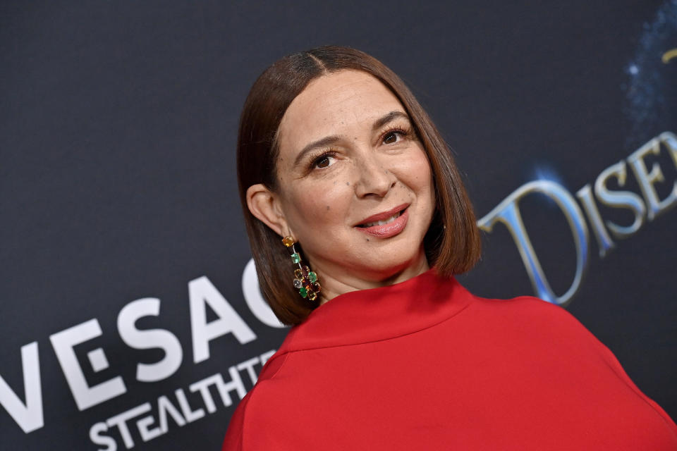 maya rudolph at the disenchanted premiere