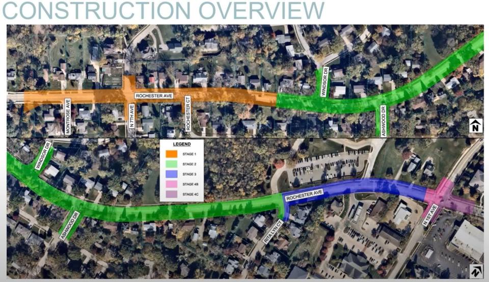 The city of Iowa City posted this summary of the Rochester Avenue Reconstruction Project on its website.