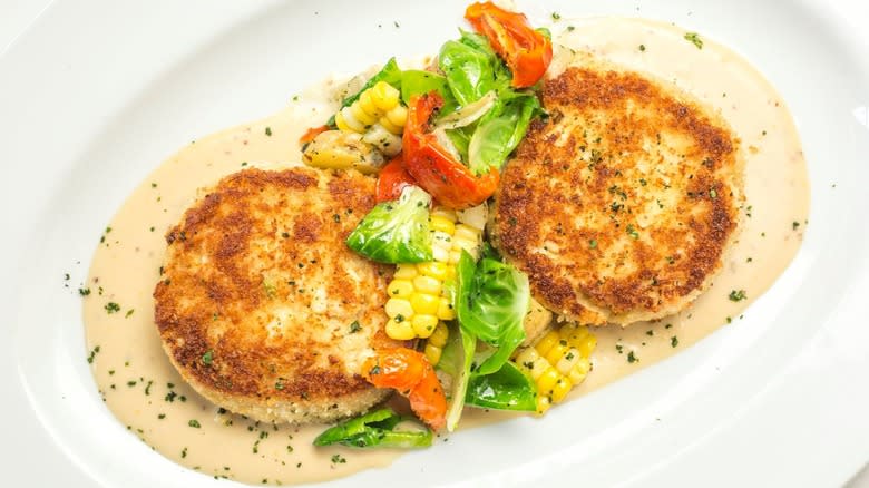 Ocean Prime crab cakes