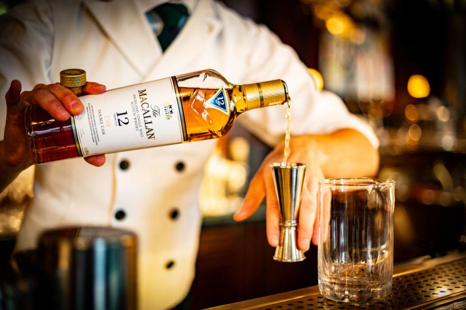 The Macallan Double Cask is served in the best bars around the world (The Macallan)