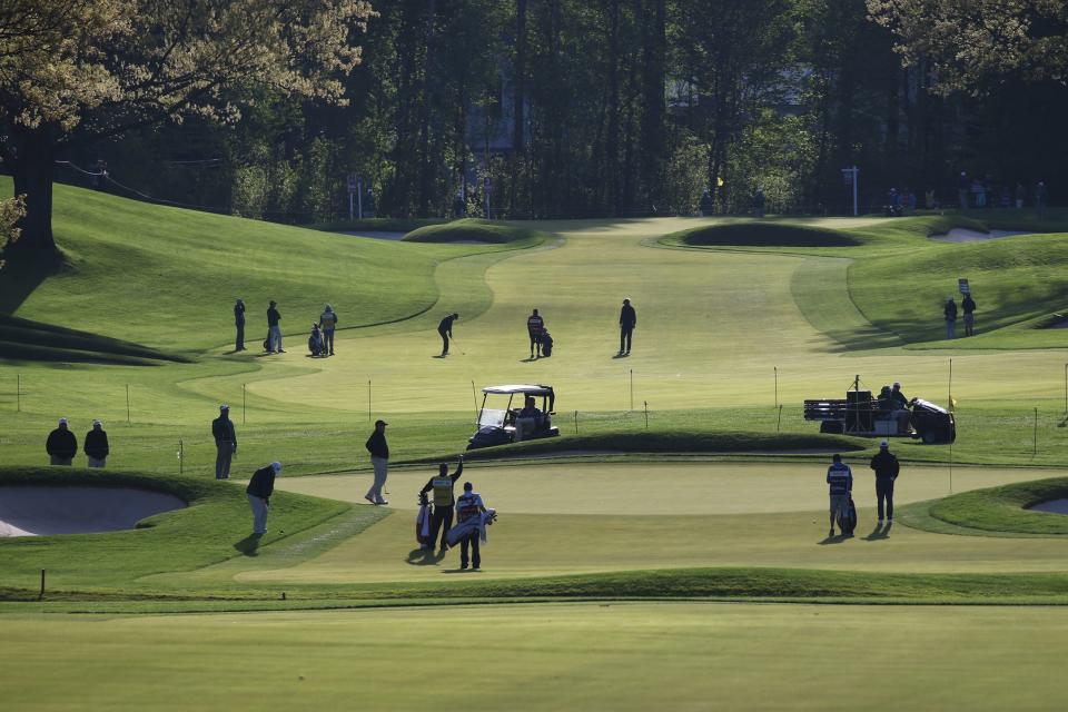 Preparation of the East Course at Oak Hill is right on schedule with the PGA Championship starting next week.