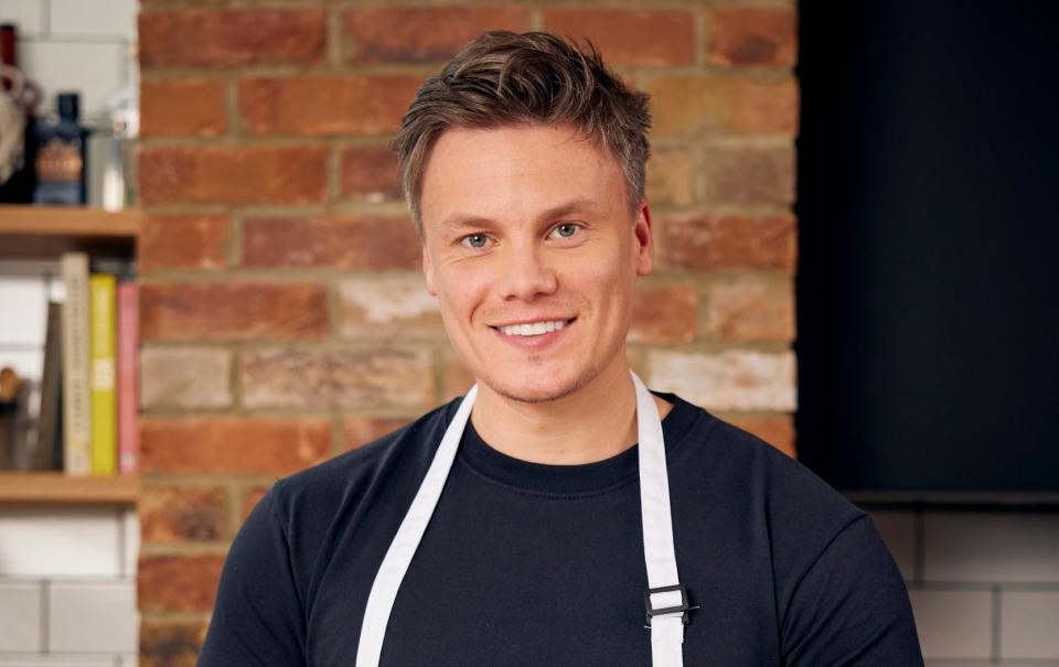 Private chef to footballing stars Jonny Marsh, who has teamed up with Deliveroo