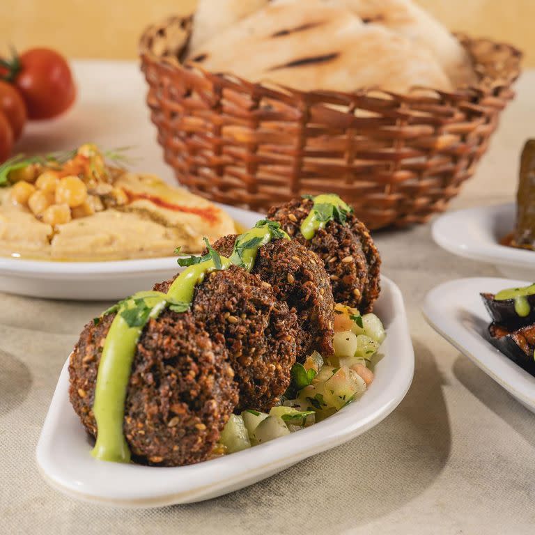 En el festival de sabores de Eretz, el falafel tiene protagonismo.