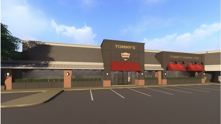 A rendering of Tommy's Tavern + Tap which is coming to Brook 35 in Wall.