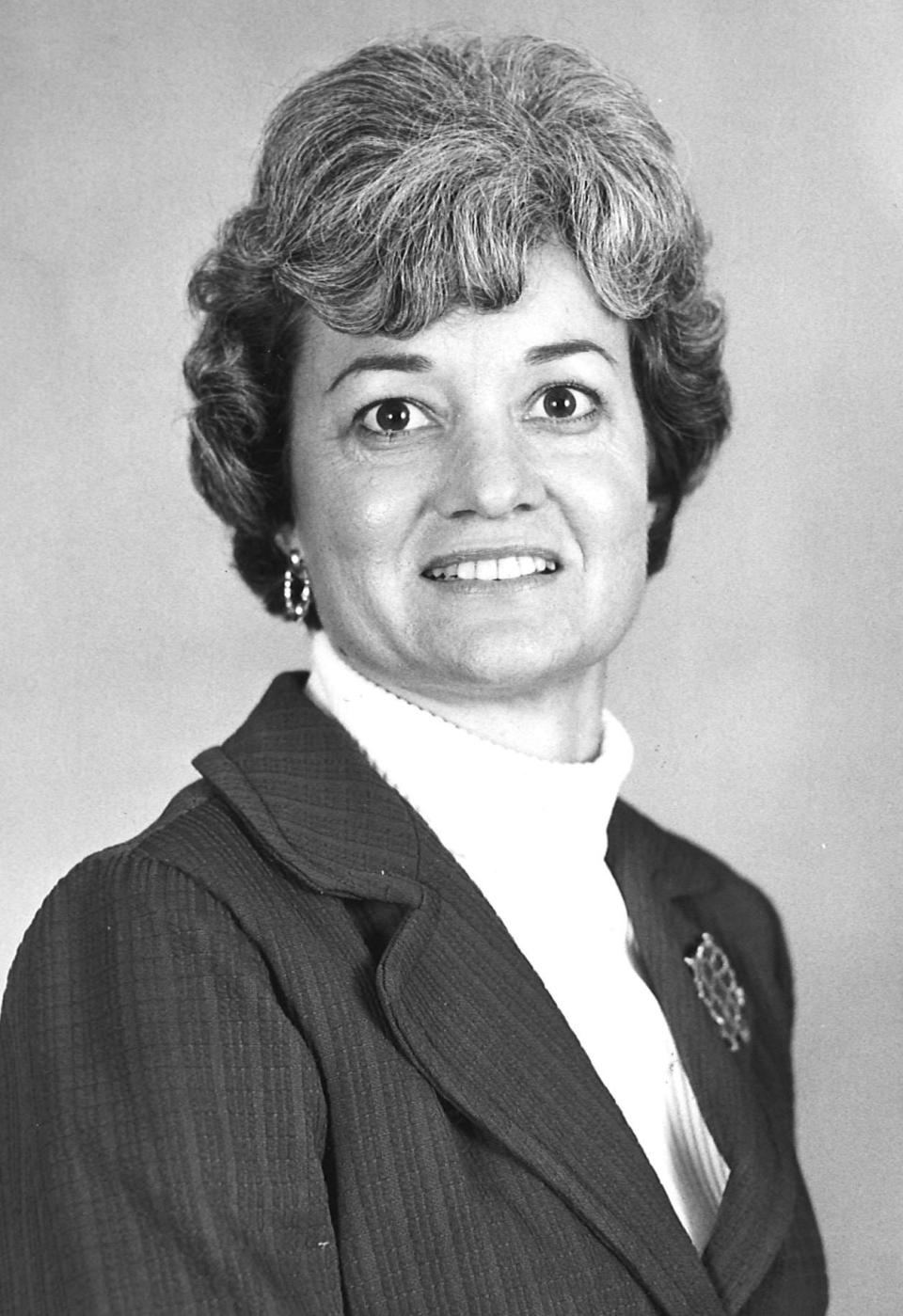 Bea Ganson in 1997, with Day Nursery of Abilene.