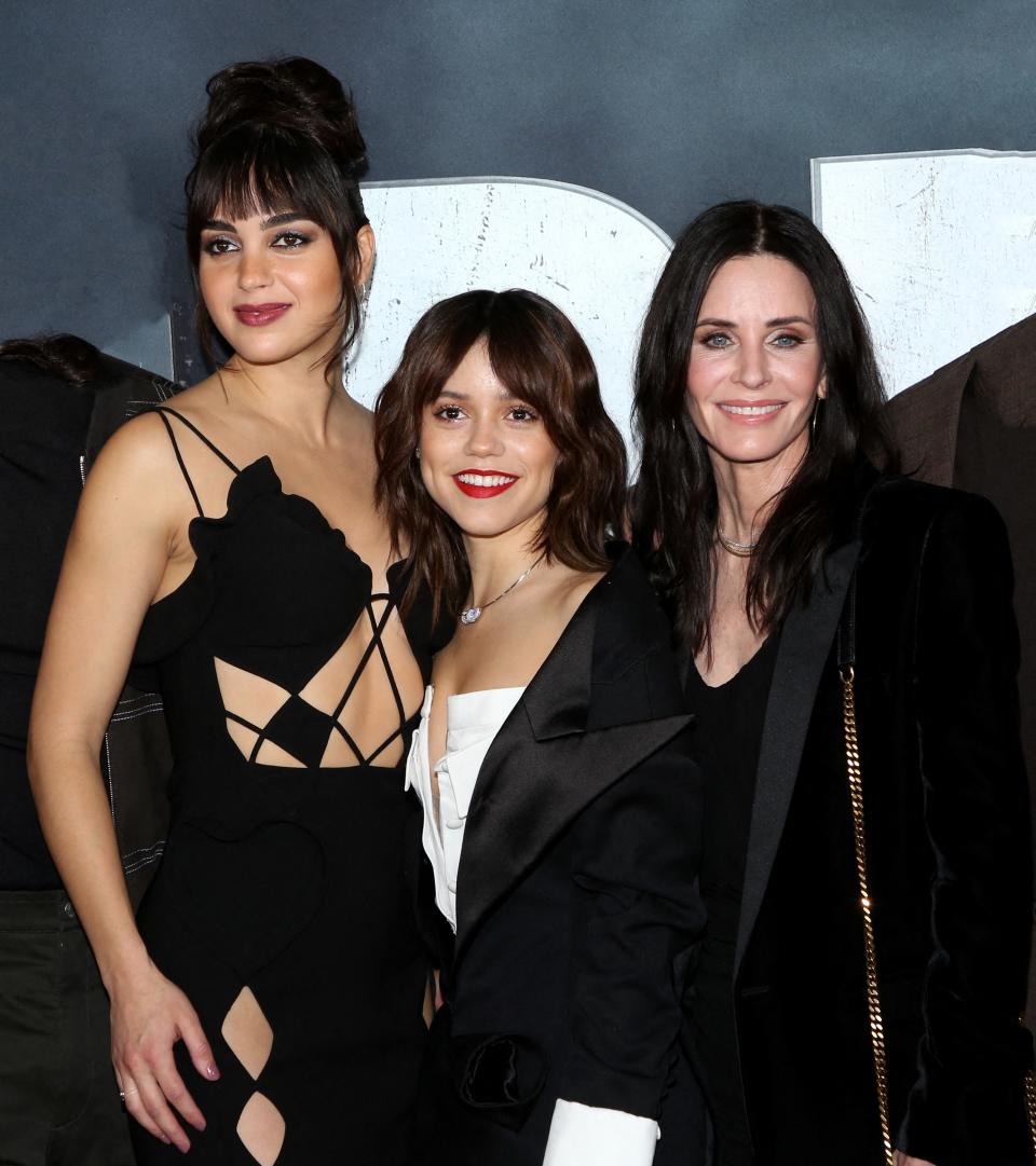 Jenna Ortega, Melissa Barrera et Courteney Cox