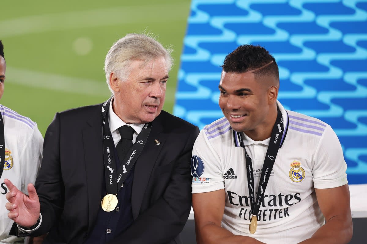 Carlo Ancelotti admits Casemiro wants to leave Real Madrid  (Getty Images)