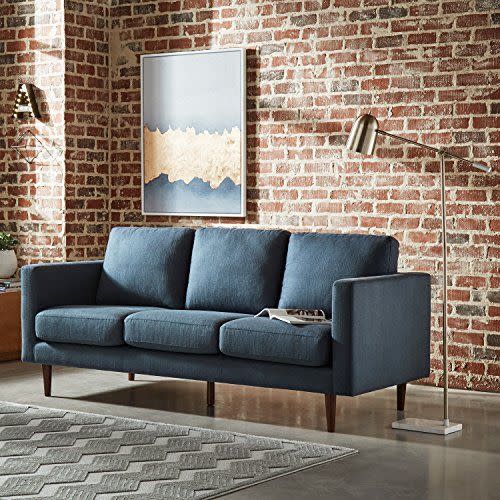 5) Revolve Modern Upholstered Sofa