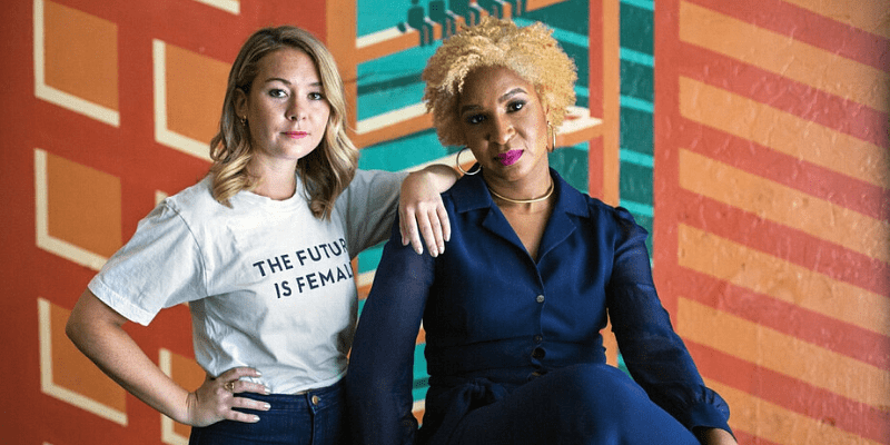 Polly Rodriguez (L) and Lidia Bonilla (R) (Photo Credit: Sarah Hylton, NYT)