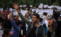 Eritrean refugees protest conditions at Tigray camps in Addis Ababa