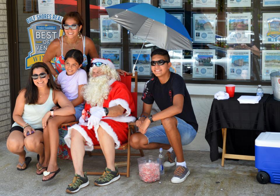 Venice's annual Christmas in July celebration returns to downtown Friday and Saturday.