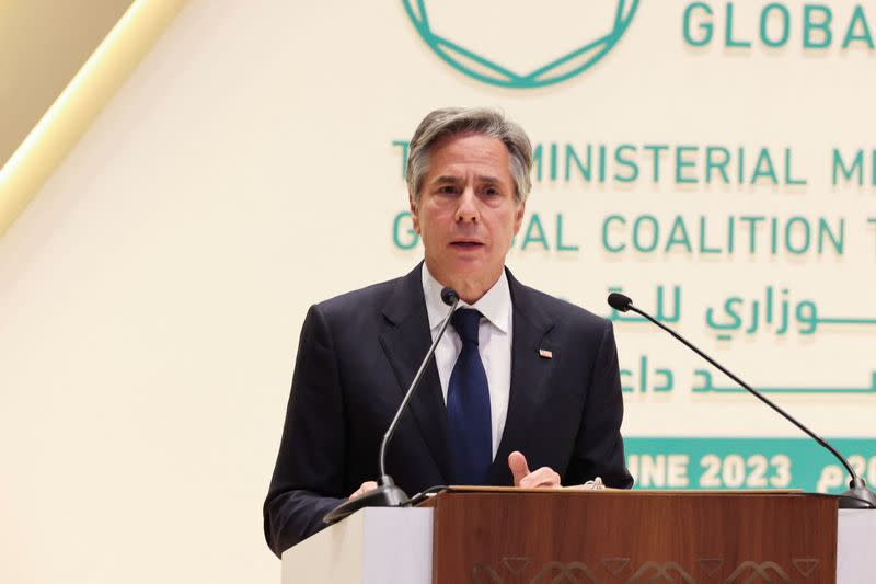 U.S. Secretary of State Blinken visits Saudi Arabia