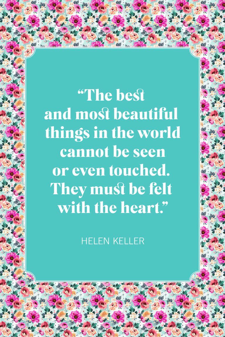 valentines day quotes for friends helen keller