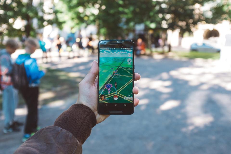 AR games, like Pokémon Go, can cause oculomotor symptoms like eye strain, fatigue and headaches. <a href="https://unsplash.com/photos/Am1io6KusFM" rel="nofollow noopener" target="_blank" data-ylk="slk:David Grandmougin/Unsplash;elm:context_link;itc:0;sec:content-canvas" class="link ">David Grandmougin/Unsplash</a>, <a href="http://creativecommons.org/licenses/by/4.0/" rel="nofollow noopener" target="_blank" data-ylk="slk:CC BY;elm:context_link;itc:0;sec:content-canvas" class="link ">CC BY</a>