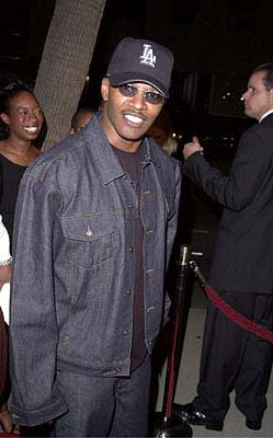 Jamie Foxx at the Beverly Hills premiere of 20th Century Fox's Men of Honor