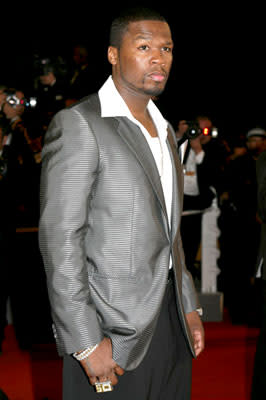 Curtis '50 Cent' Jackson at the 2006 Cannes Film Festival premiere of 20th Century Fox's X-Men: The Last Stand