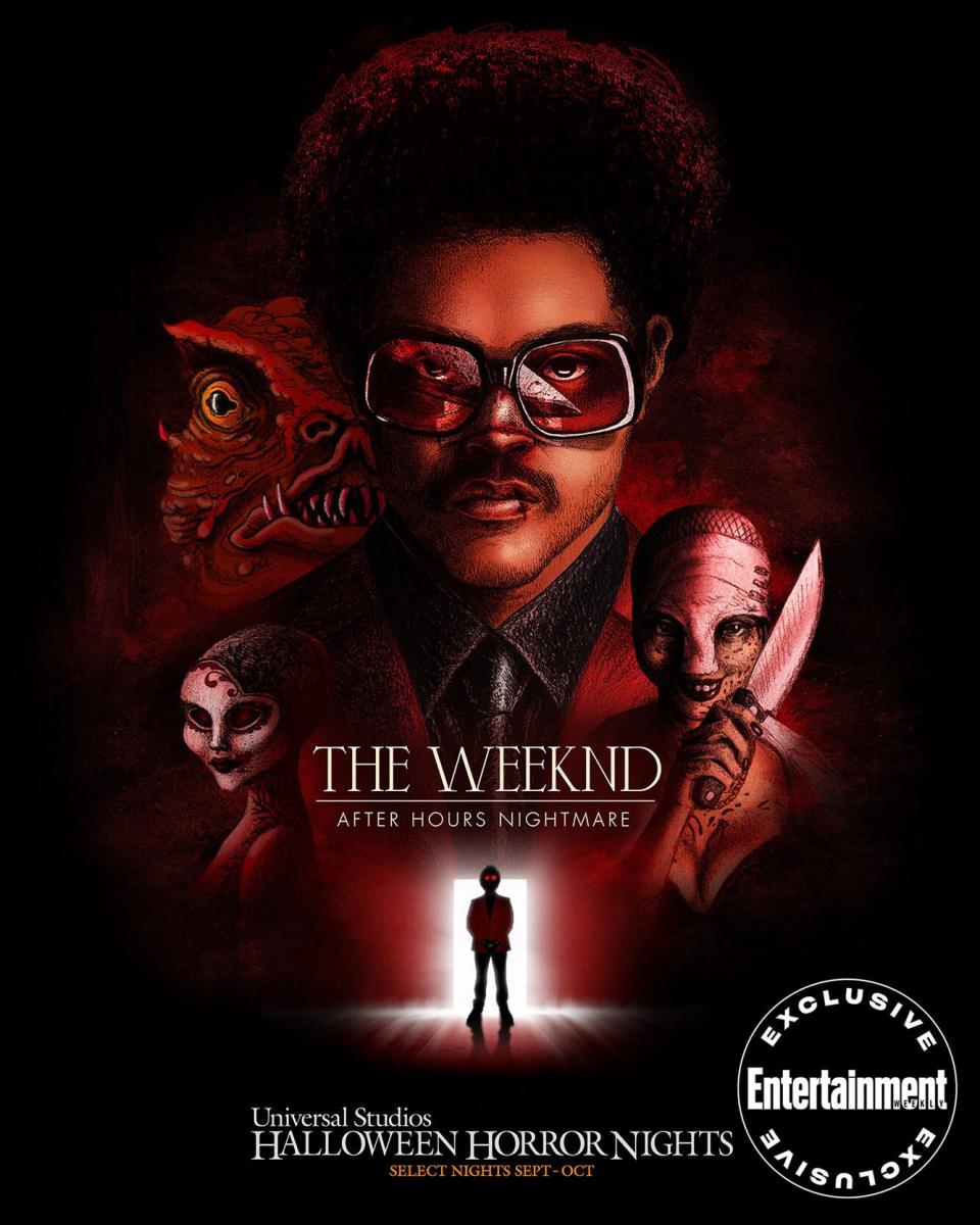 The Weeknd Universal Studios Hollywood Horror Night