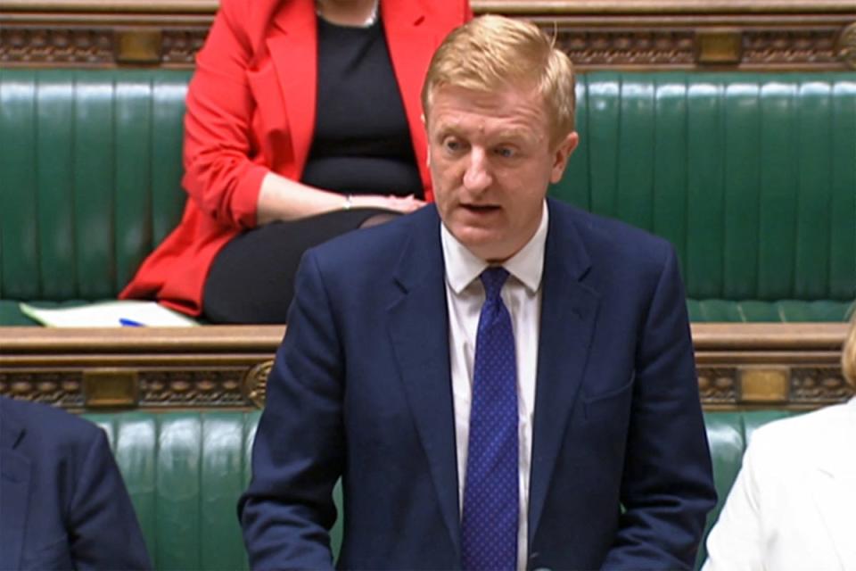 In March, deputy prime minister Oliver Dowden said the Electoral Commission and MPs were targeted in a cyberattack by Chinese companies (Getty)