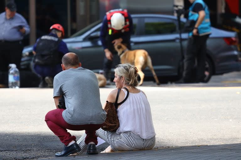 Derrumbe en una obra en construcción en la calle Pedro Goyena al 551, murió una mujer