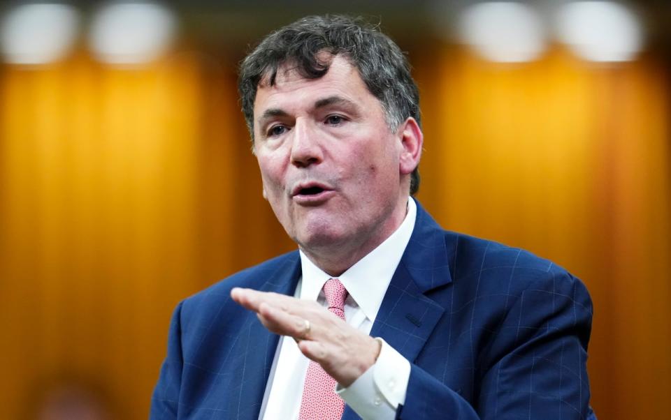 Federal Minister of Public Safety Dominic LeBlanc said the new money for Ontario police is coming from a national fund of $390 million set aside by Ottawa in 2023. (Sean Kilpatrick/The Canadian Press - image credit)