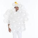 <p>This squeaky-clean costume idea (which only requires a white T-shirt and tons of white balloons) is sure to be a crowd-pleaser.</p><p><strong><em><a href="https://www.womansday.com/life/a29103289/bubble-dad/" rel="nofollow noopener" target="_blank" data-ylk="slk:Get the Bubble Bath tutorial;elm:context_link;itc:0;sec:content-canvas" class="link ">Get the Bubble Bath tutorial</a>. </em></strong> </p>