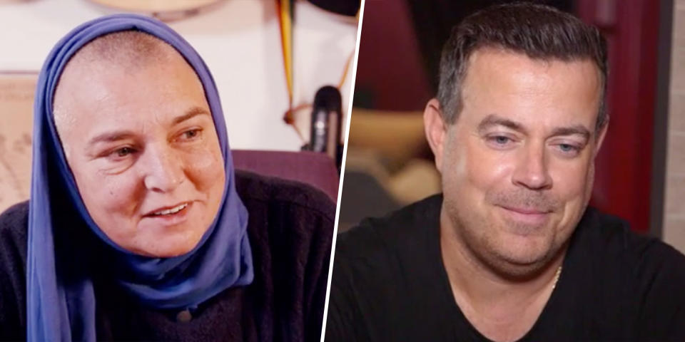 Sinéad O'Connor and Carson Daly on TODAY (TODAY)