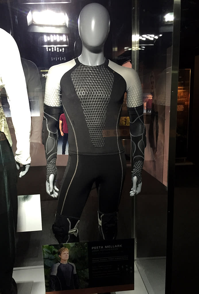 This tiny mesh suit kept Peeta (kinda, sorta) safe in the Arena.