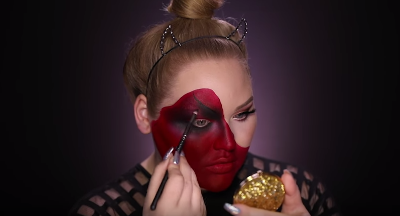 We are impressed (and SCARED) at this demon-inspired makeup from Nikkie Tutorials