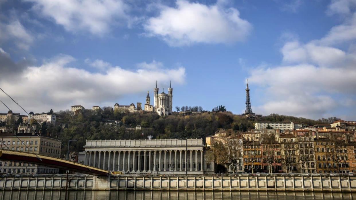 La ville de Lyon. - JEFF PACHOUD / AFP