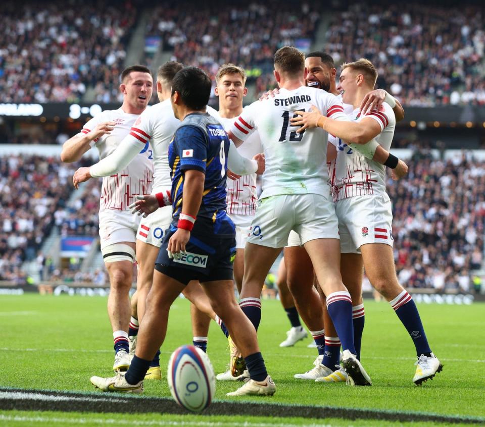 England were 52-13 winners against Japan after a narrow loss to Argentina (Getty Images)