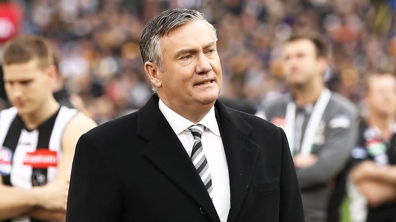 Eddie McGuire has offered a sobering outlook on the future of the AFL if clubs don't earn revenue. (Getty Images) 