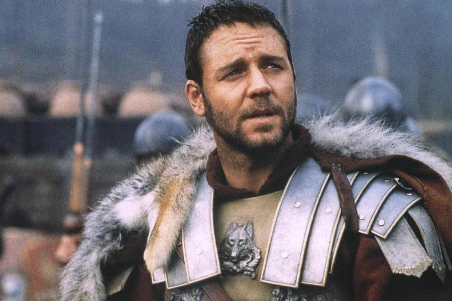 Gladiador: Russell Crowe casi abandona la filmación porque el guion original era terrible 