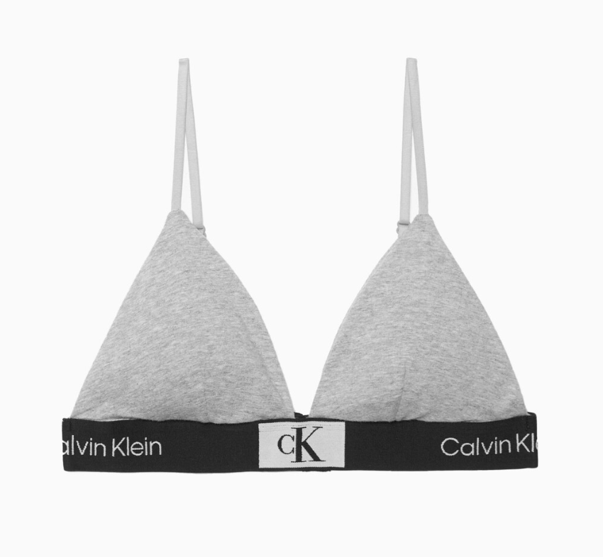 Calvin Klein 1996 Lightly Lined Triangle Bra. (PHOTO: Calvin Klein)