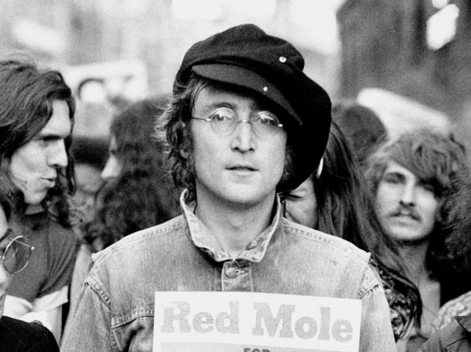 "Working Man’s Hero (John Lennon) 1975," a framed 40-inch-by-50-inch archival photo print by Rowland Sherman will be among the items up for auction at a gala for the Cape Cod Museum of Art.