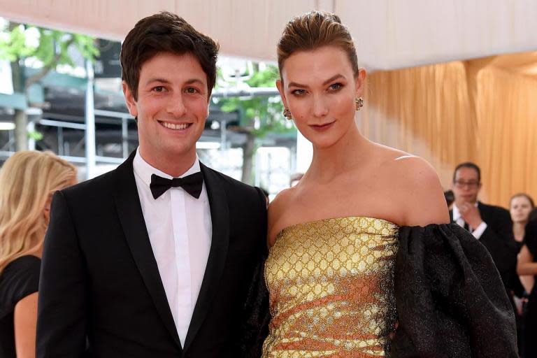 Karlie Kloss and Joshua Kushner celebrated their marriage with a celebrity-filled bash eight months after saying “I do”.The couple married in upstate New York in October 2018 in a small Jewish ceremony. The marriage came just three months after they announced their engagement.Over the weekend, the pair continued their wedding celebrations with a belated party in Wyoming with famous attendees including Orlando Bloom, Katy Perry and journalist Derek Blasberg.On Sunday, Blasberg posted a series of photographs from the party including one of the couple being lifted on chairs during a traditional Jewish horah dance.In the photo, the 26-year-old supermodel wore an off-the-shoulder white lace maxi dress while her husband sported a dark navy suit.“May your marriage be as intense and long lasting as my hangover from this weekend,” Blasberg captioned the images of the married couple.Perry commented on the photograph “Ditto” as well as being tagged in an image with her fiancé, Bloom.> View this post on Instagram> > May your marriage be as intense and long lasting as my hangover from this weekend 💘> > A post shared by Derek Blasberg (@derekblasberg) on Jun 23, 2019 at 2:57pm PDT“Wonderful weekend of being loved and celebrating love, congrats to a beautiful union @karliekloss @joshuakushner,” the actor wrote under a photograph of him wearing a Stetson hat and cowboy shirt alongside his bride-to-be.> View this post on Instagram> > wonderful weekend of being loved and celebrating love, congrats to a beautiful union @karliekloss @joshuakushner ❤️> > A post shared by Orlando Bloom (@orlandobloom) on Jun 23, 2019 at 6:19pm PDTFor Kloss’ wedding last year, the Project Runway star wore a custom Dior gown with a V-neckline made of sheer lace and matching sheer lace long sleeves.Kloss and Kushner, who is the brother of Ivanka Trump’s husband Jared, have been dating since 2012 and have shared a handful of photographs of each other on social media in recent years.Last year, the model opened up about the couple’s decision to keep their relationship relatively private.“It’s not like I’ve ever wanted to be so secretive about my private life. Carolina Herrera always says, ‘A woman who’s an open book is boring’,” she told Porter magazine.“There’s no mystery anymore. I know in my life what really matters to me. I’m not trying to hide that from the world; I just really like having a more private life. I’ve got nothing to hide, though!”