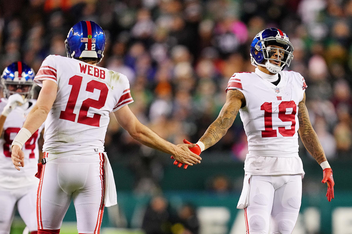 Giants rival signs wide receiver they cut days ago 