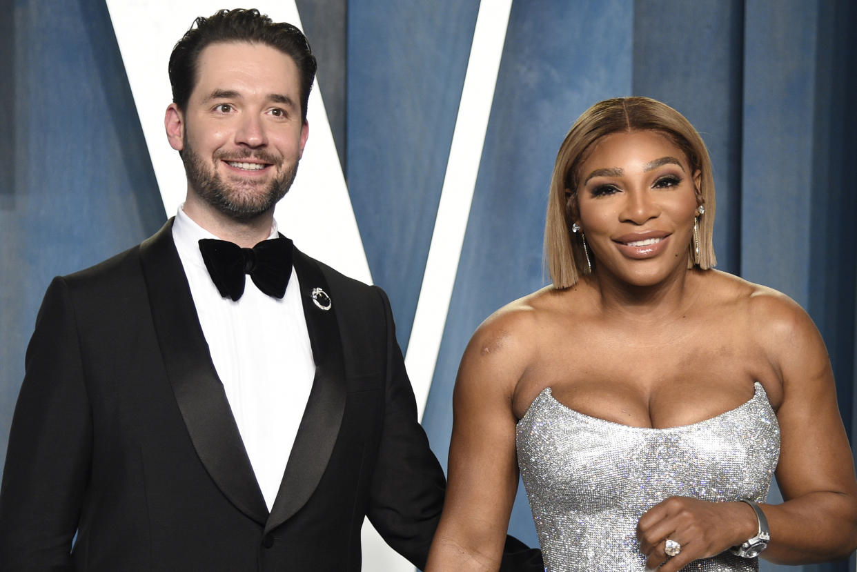 Alexis Ohanian, Serena Williams (Evan Agostini / AP)