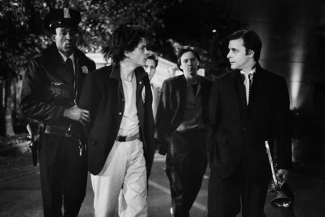 <p>Michael Ochs Archives/Getty</p> Rob Lowe,Emilio Estevez, Andrew McCarthy and Judd Nelson in 1985's 'St. Elmo's Fire'