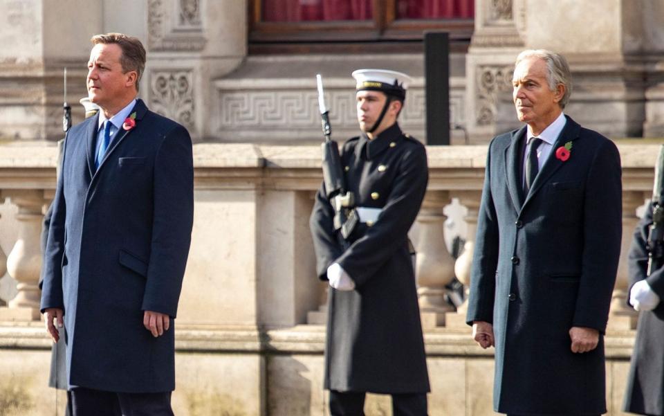 Former Prime Ministers David Cameron and Tony Blair warned against the proposed cut to foreign aid in a joint statement to The Telegraph -  Dave Jenkins/MOD HANDOUT/EPA-EFE/Shutterstock