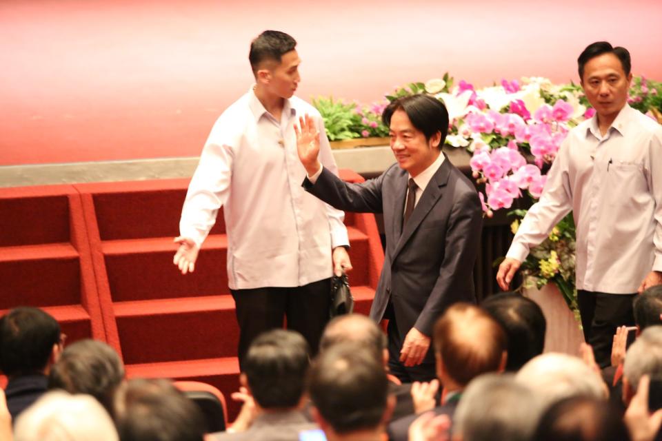 總統當選人賴清德2024.4.27下午出席「健康台灣全國論壇」，聽取全國醫療界對建構台灣的期許與意見。 郭宏章攝
