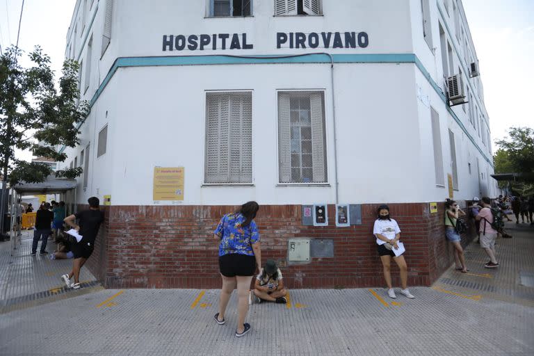 El Hospital Pirovano es uno de los hospitales que mantiene el centro de testeo