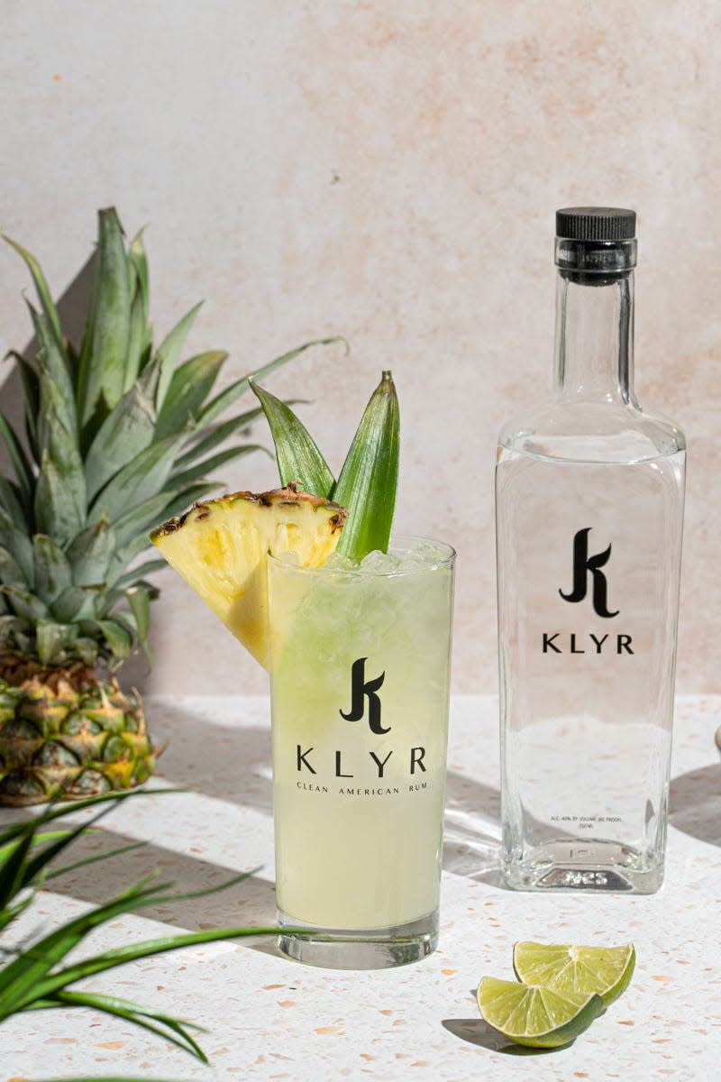 KLYR rum is ultra-filtered and drinks almost like a vodka.