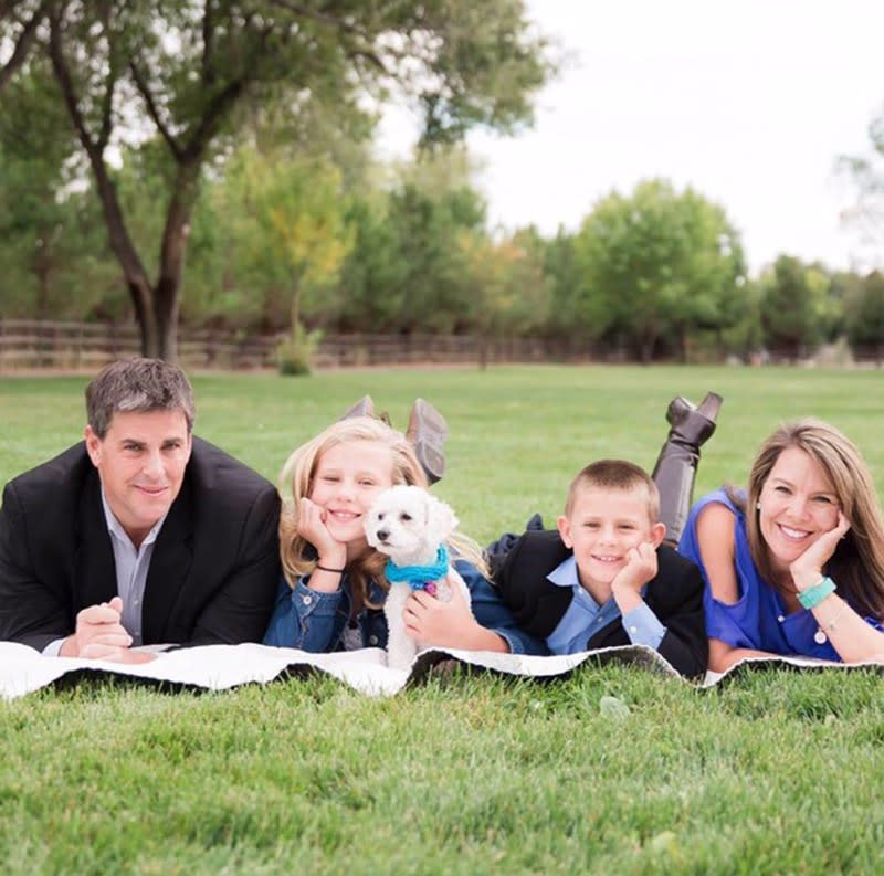 Jennifer Riordan and Family