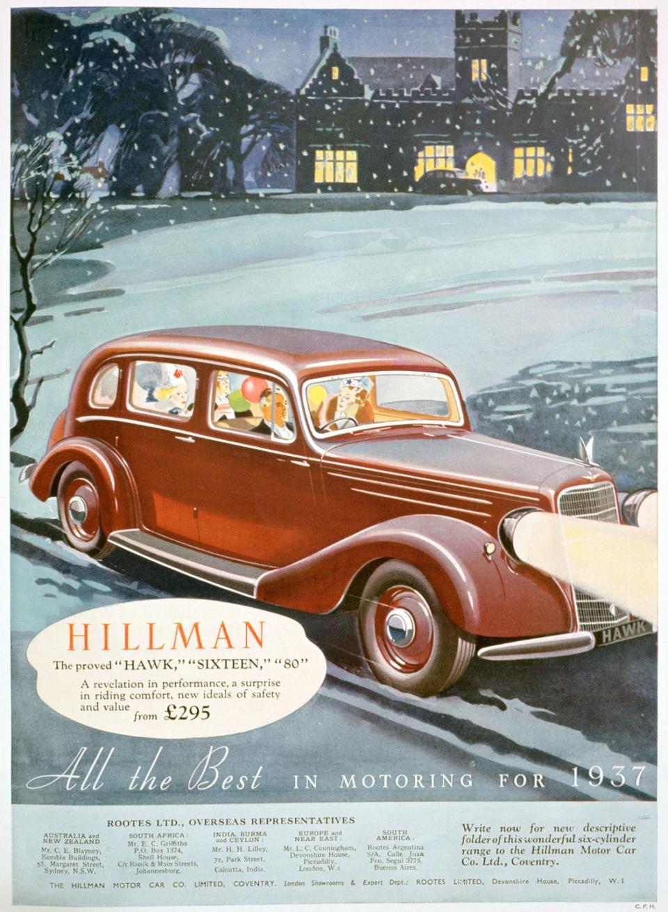 1936: Hillman Car