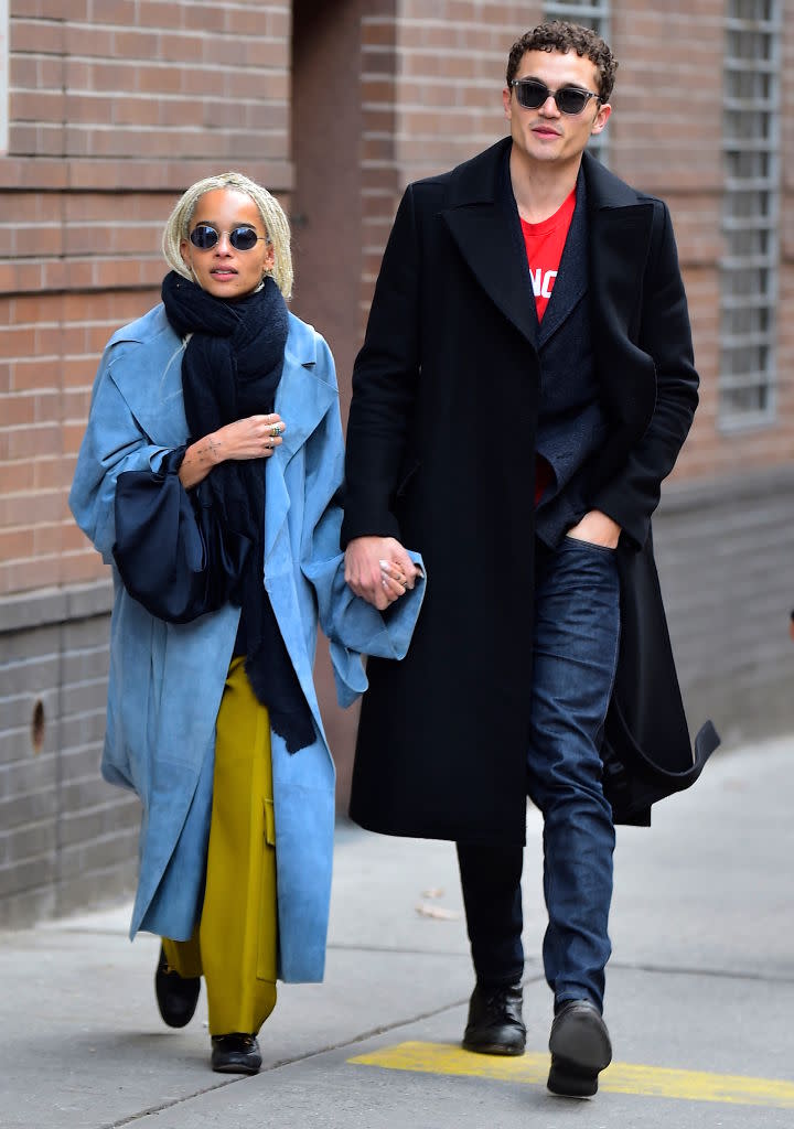 Zoë Kravitz and Karl Glusman