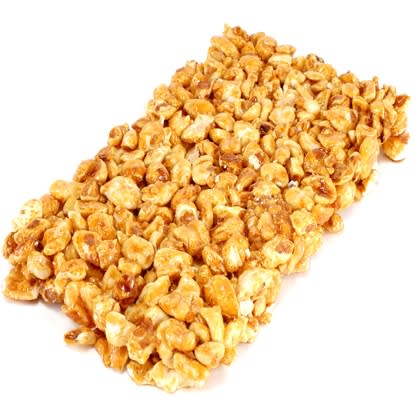 Crunchy Caramel Popcorn Bars
