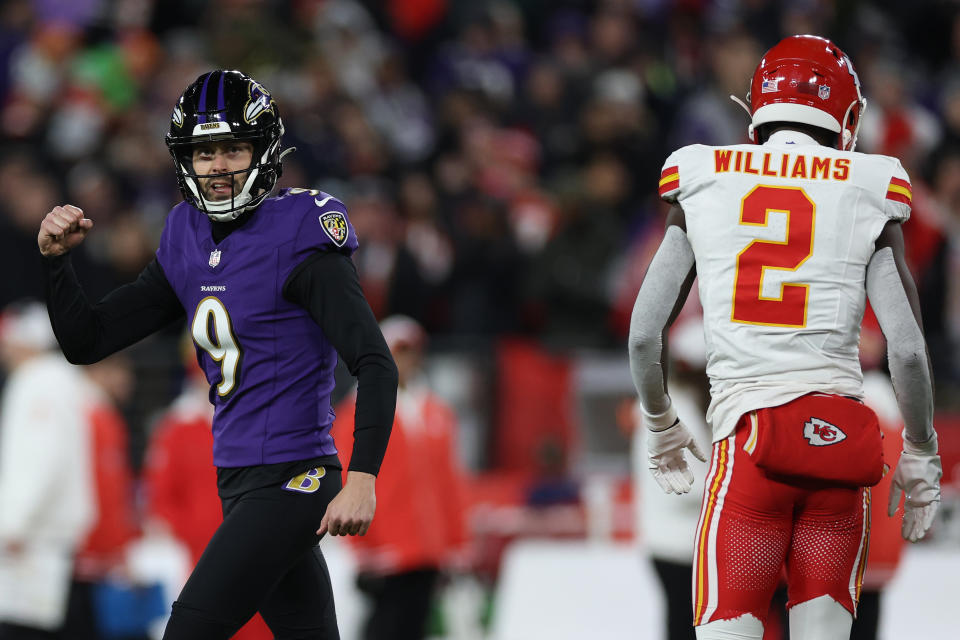 Patrick Mahomes is still upset over Justin Tucker’s warm up ahead of the AFC championship game